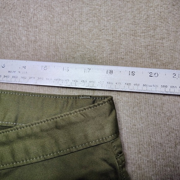 Quince Mens Pants Mens 36x34 Olive Green Comfort Stretch Traveler 5-Pocket Chino - Picture 9 of 10